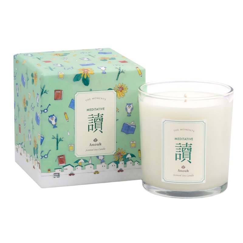 读．香薰大豆蜡烛MEDITATIVE Scented Soy Candle - 蜡烛/烛台 - 蜡 