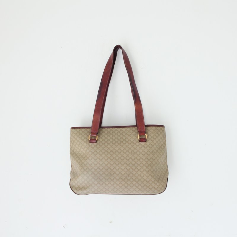 A ROOM MODEL - VINTAGE，BA-0427 CELINE肩背包 - 侧背包/斜挎包 - 真皮 白色