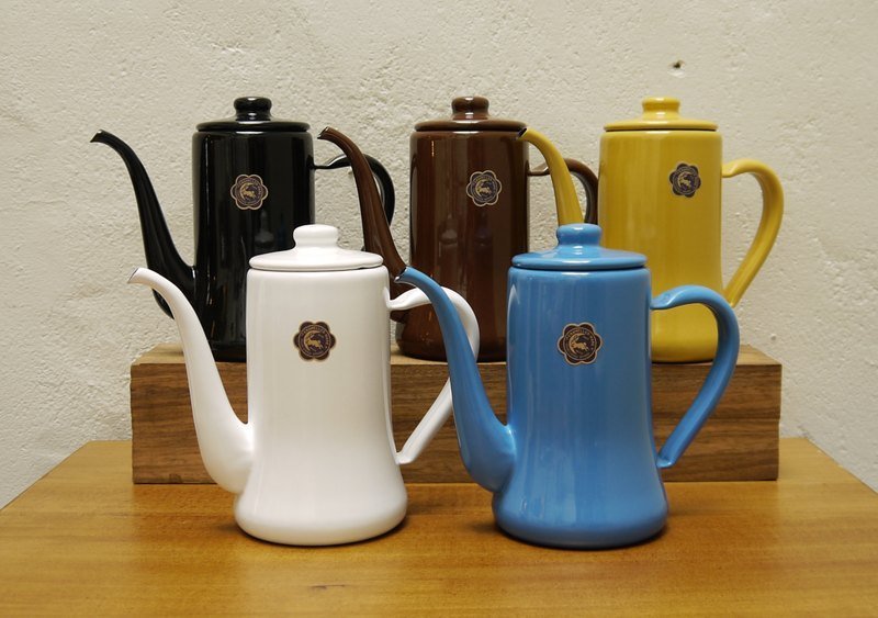 日本 野田珐琅月兔印壶 / 1 公升 - 厨房用具 - 珐琅 