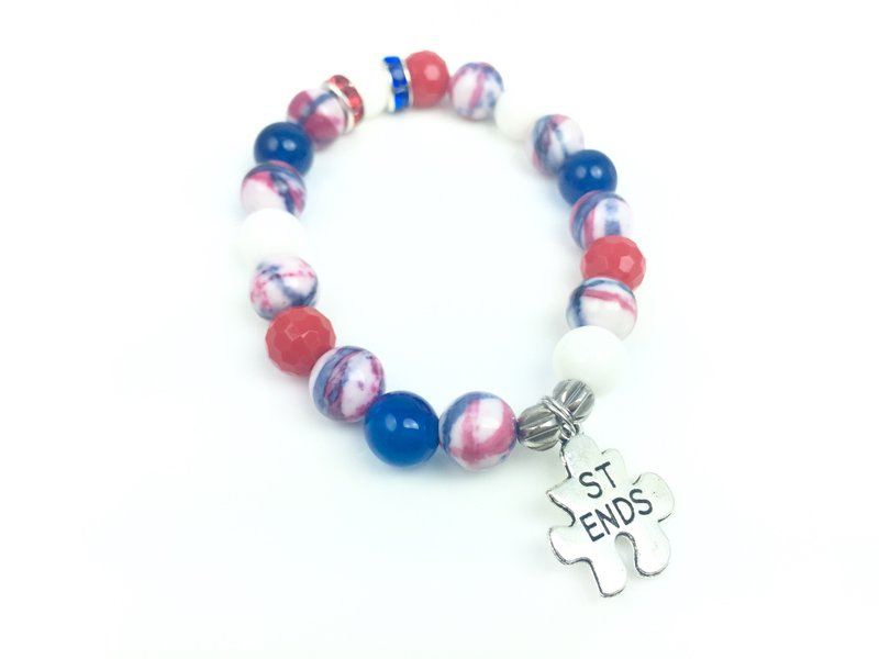 “好朋友手链 x BEST FRIENDS拼图银牌” - 手链/手环 - 其他材质 多色