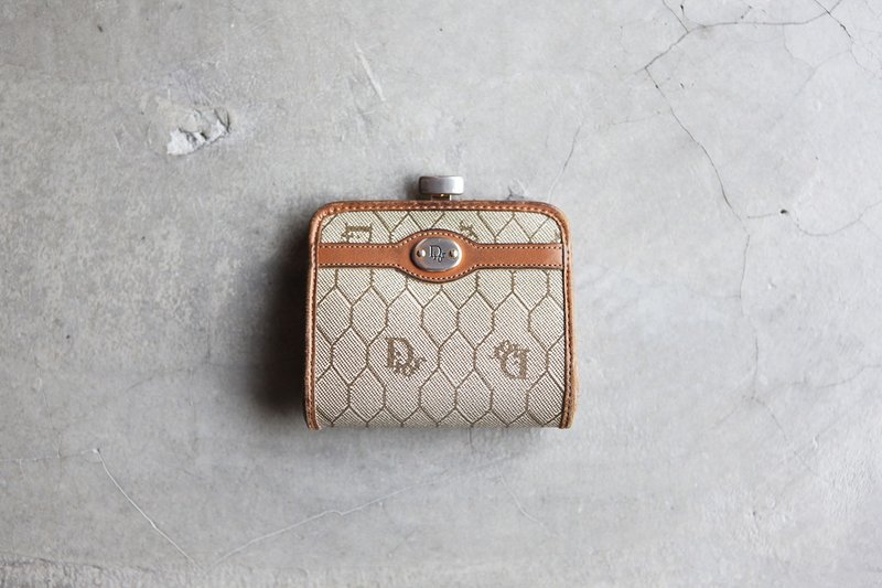 A ROOM MODEL - VINTAGE，BD-0417 Christian Dior零钱包 - 零钱包 - 真皮 咖啡色