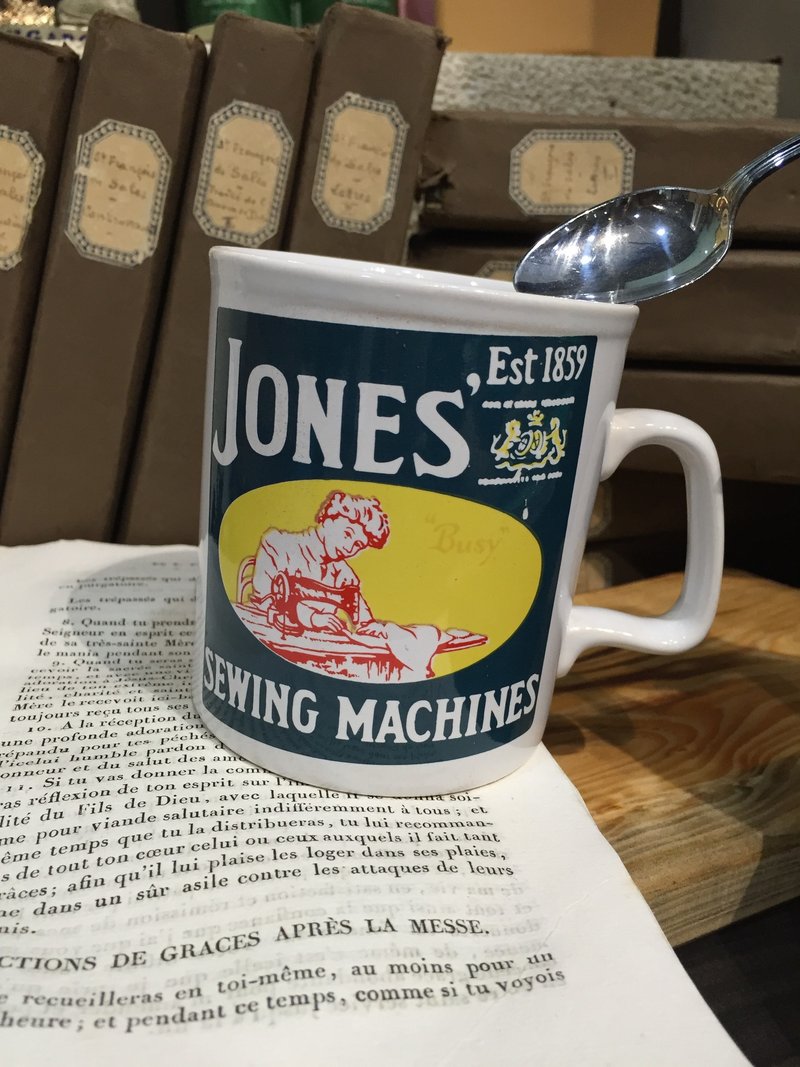 英国制 早期马克杯 - 咖啡杯/马克杯 - 其他材质 黑色