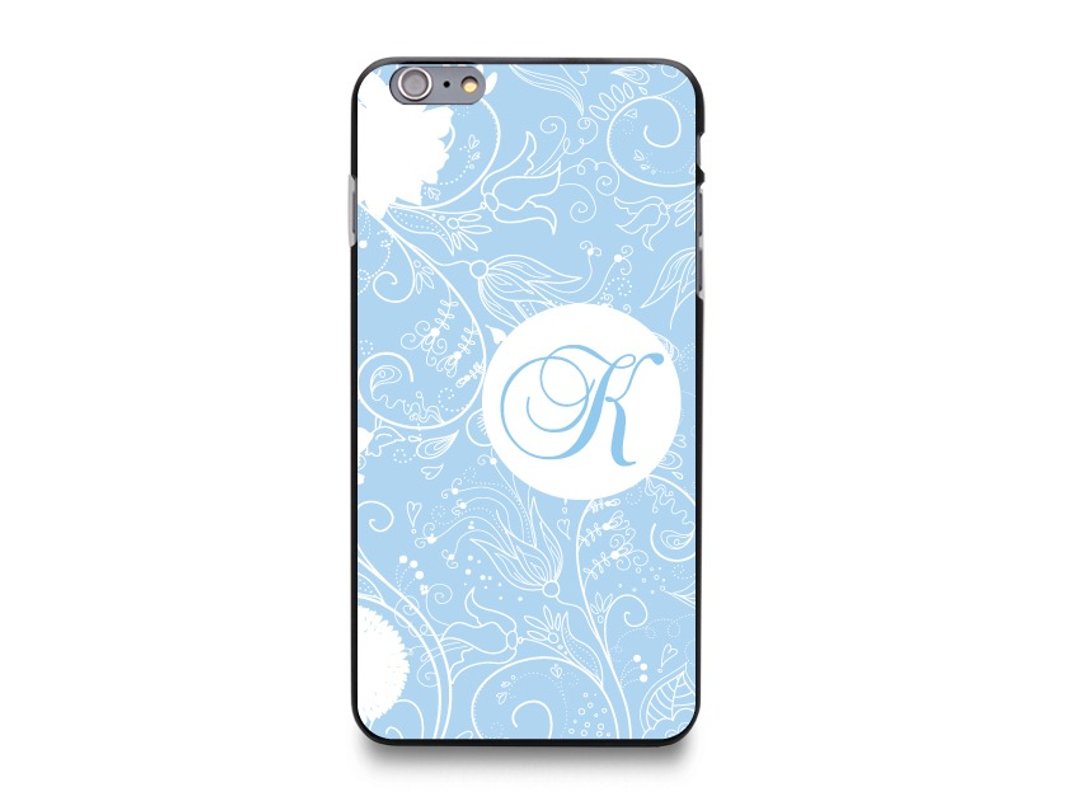 个性化自订名字手机后壳(L15) - iPhone 4, iPhone 5, iPhone 6, iPhone 6, Samsung Note 4, LG G3, Moto X2, HTC, Nokia, Sony - 手机壳/手机套 - 塑料 