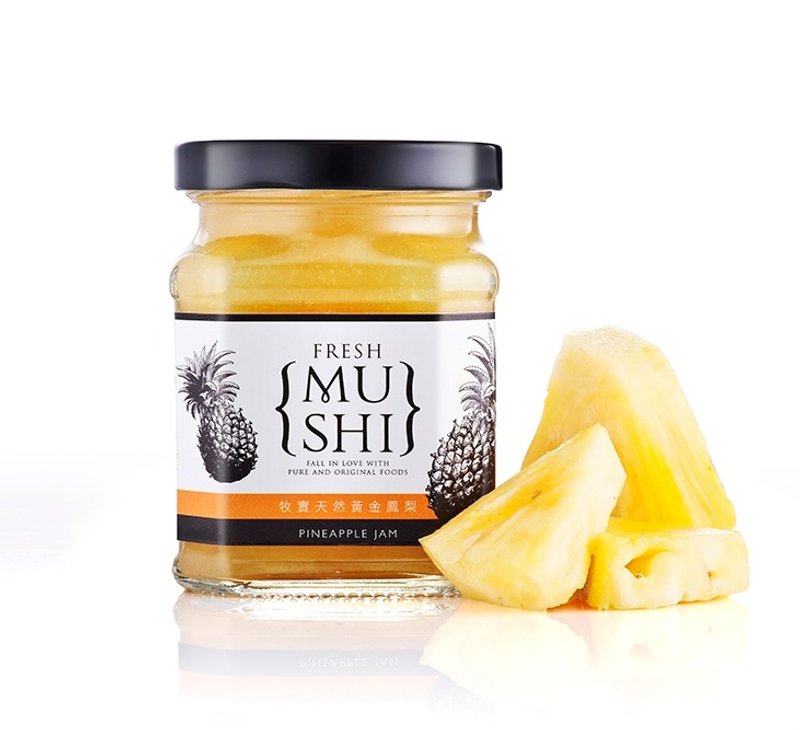 牧实天然选品 黄金百香凤梨果酱 100%纯果实│250g - 果酱/抹酱 - 新鲜食材 黄色