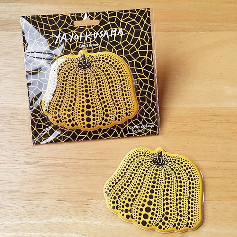MARKS x 草间弥生 Big Sticker 立体贴纸【PUMPKIN (YK-ST1-B)】 - 贴纸 - 塑料 黄色