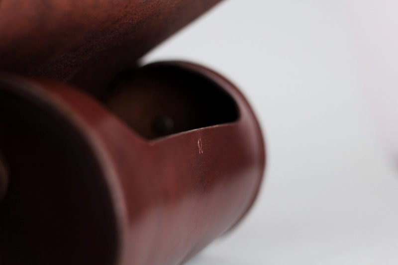 { Heavy } Roll Bag - 侧背包/斜挎包 - 真皮 多色