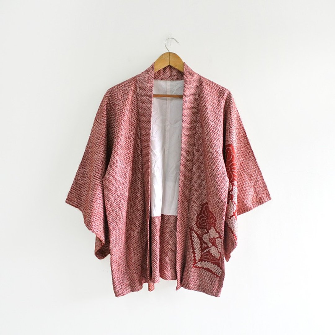 │Slowly│日本古董-轻和服外套C7│古着.vintage.复古.文艺. - 女装休闲/机能外套 - 其他材质 多色