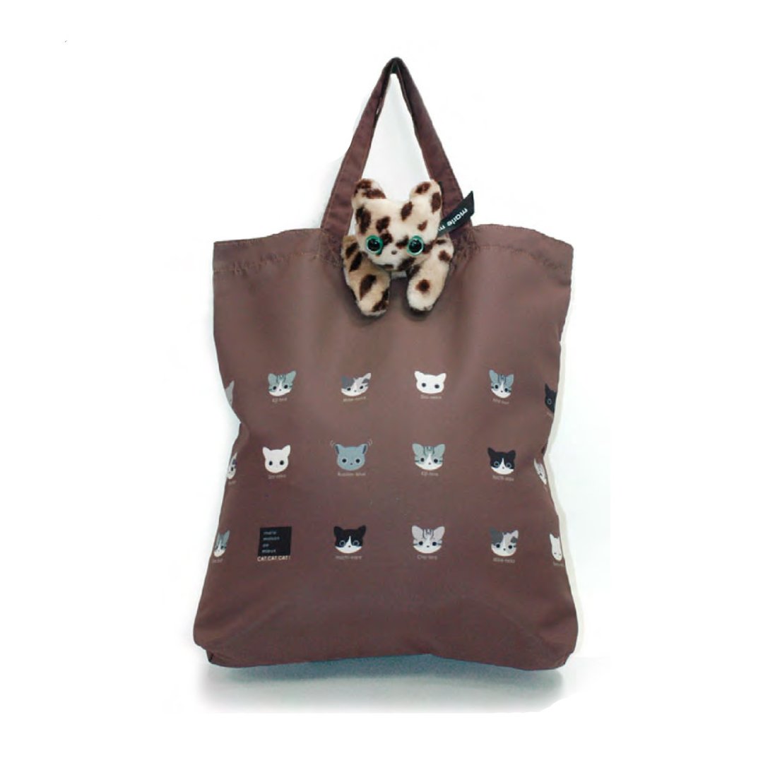【新品上市 限时折扣】猫咪Eco bag/购物袋/环保袋/可收纳手提袋 - 其他 - 其他材质 多色
