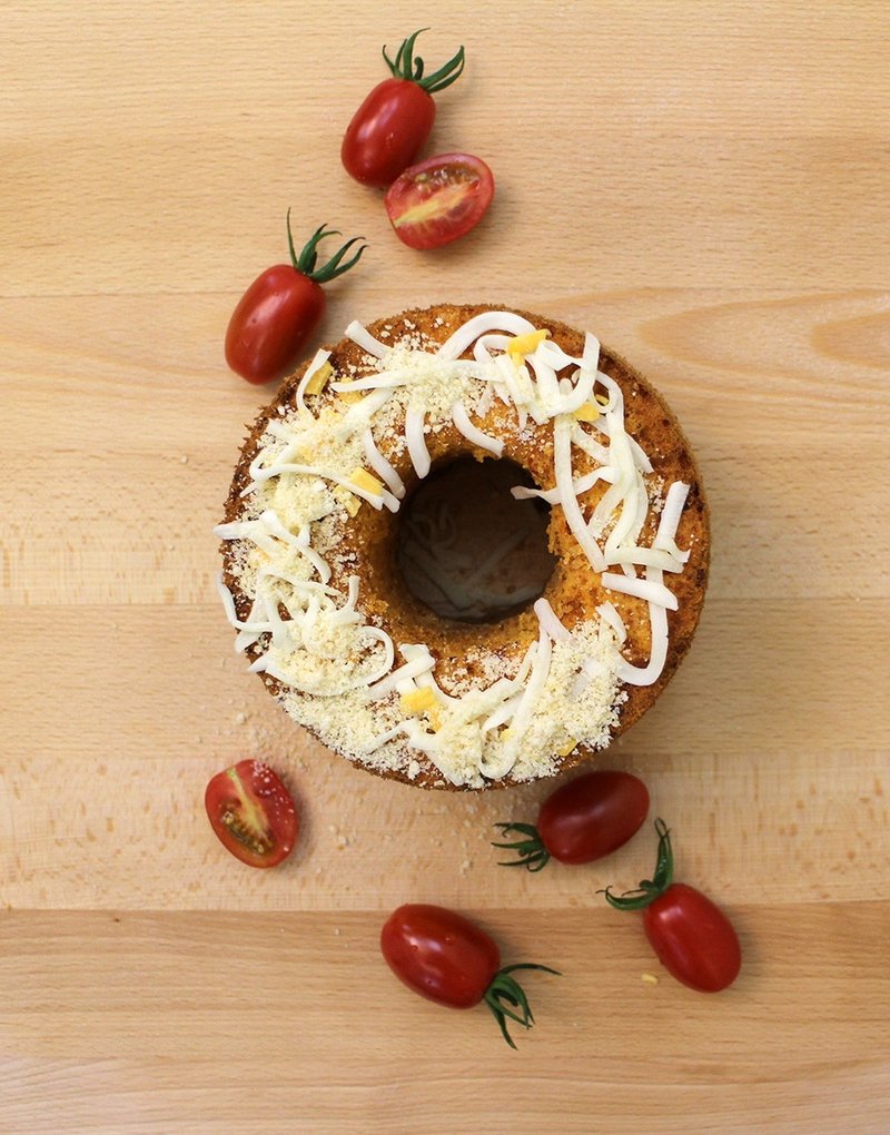 【两盏灯食试所】贪心-玛格丽特双色戚风蛋糕 - 咸派/甜派 - 新鲜食材 