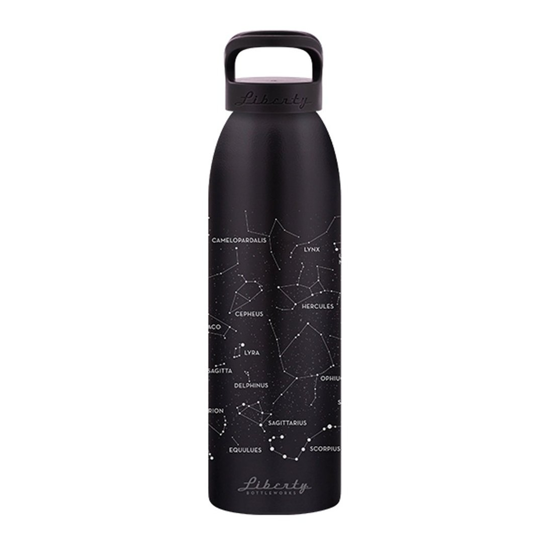 Liberty 全铝环保运动水杯-700ml-星尘/单一尺寸 - 水瓶/水壶 - 其他金属 黑色