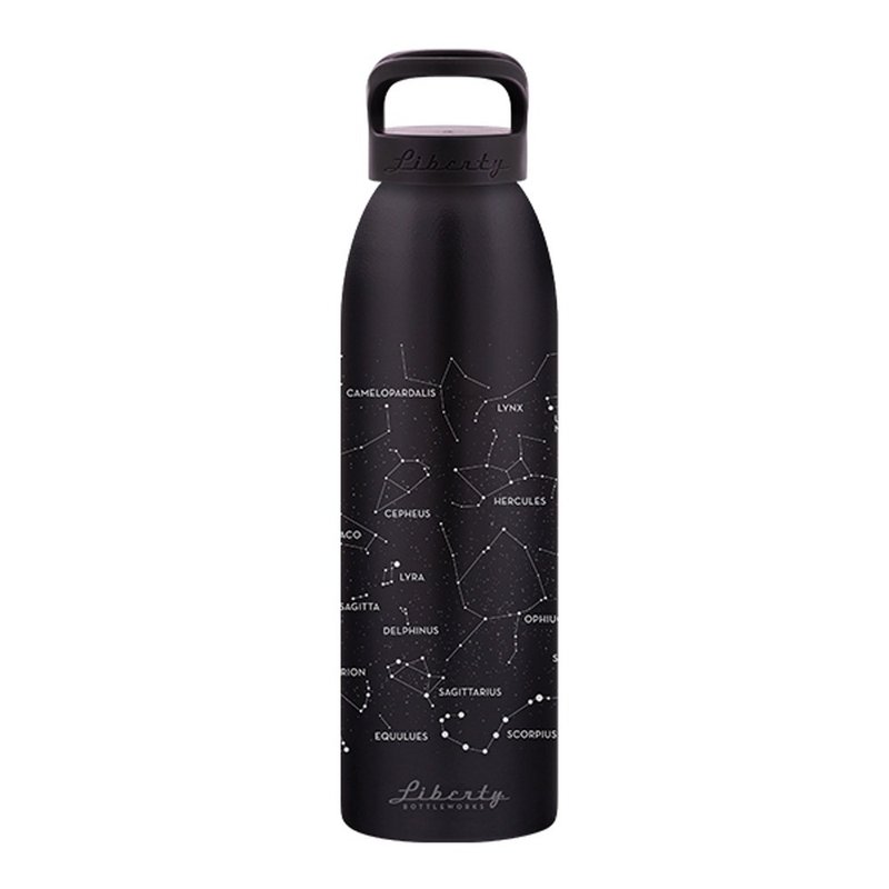 Liberty 全铝环保运动水杯-700ml-星尘/单一尺寸 - 水瓶/水壶 - 其他金属 黑色
