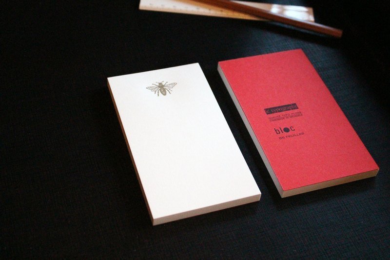 MINI BLOCK传纸条 / 便条纸。蜜蜂款 - 便条纸/标签贴 - 纸 