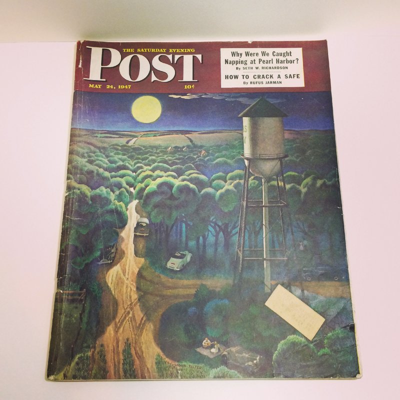 美国 1947年出刊的 Post 老杂志  - 刊物/书籍 - 纸 金色