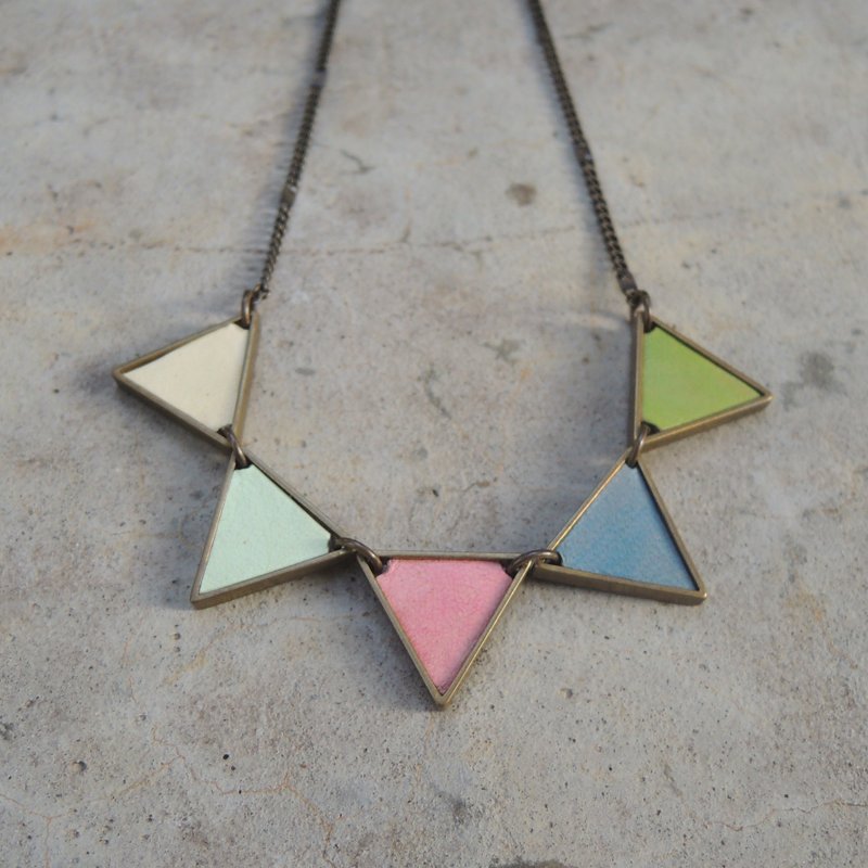 四季-春spring皮革项链 - 项链 - 真皮 多色