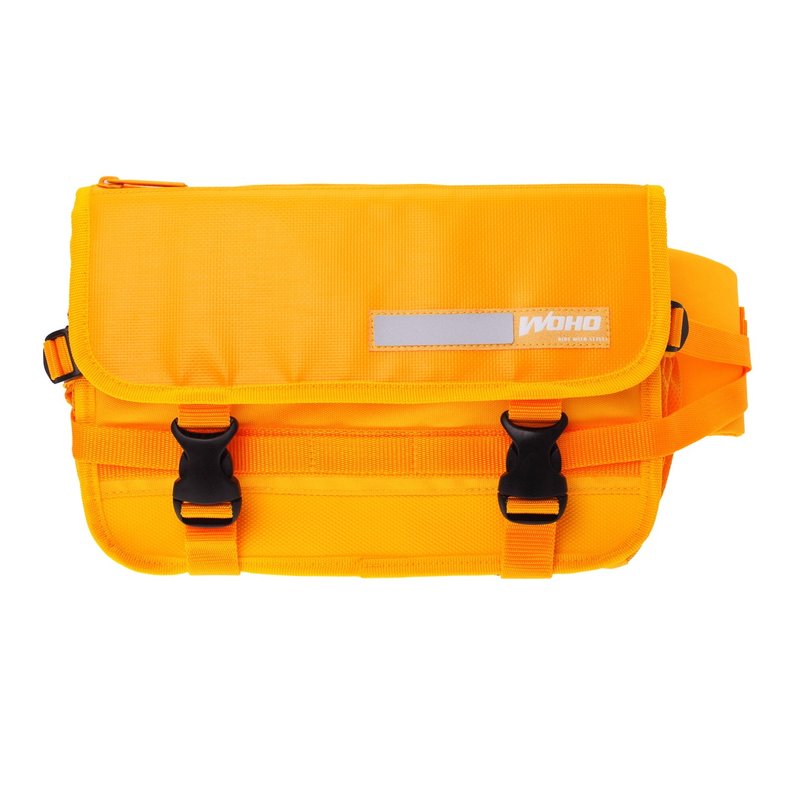 WOHO BIKE 龙头腰包 / 迷你邮差包 黄色 YELLOW - 侧背包/斜挎包 - 防水材质 黄色