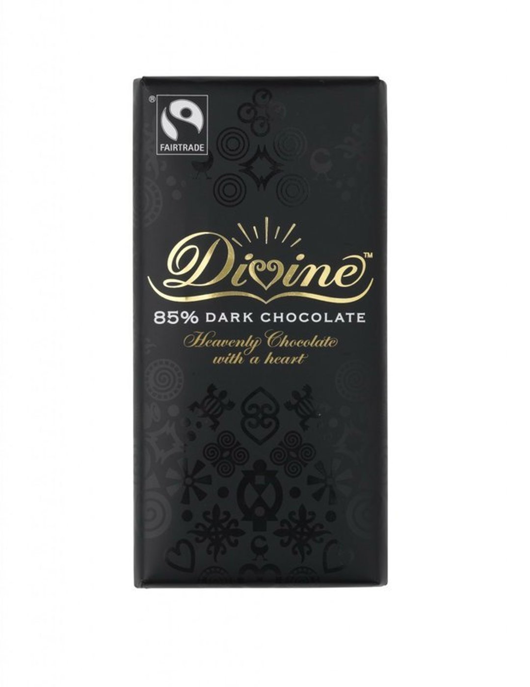 DIVINE 85%黑巧克力＿公平贸易 - 蛋糕/甜点 - 新鲜食材 黑色