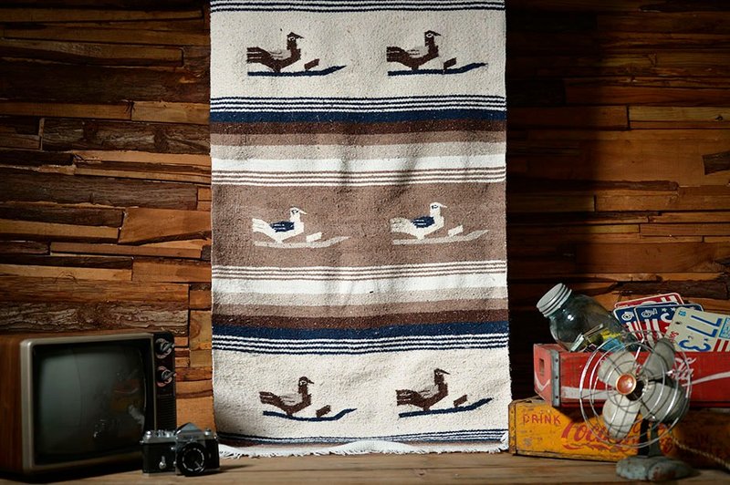 手工编织毯 - 被子/毛毯 - 棉．麻 卡其色