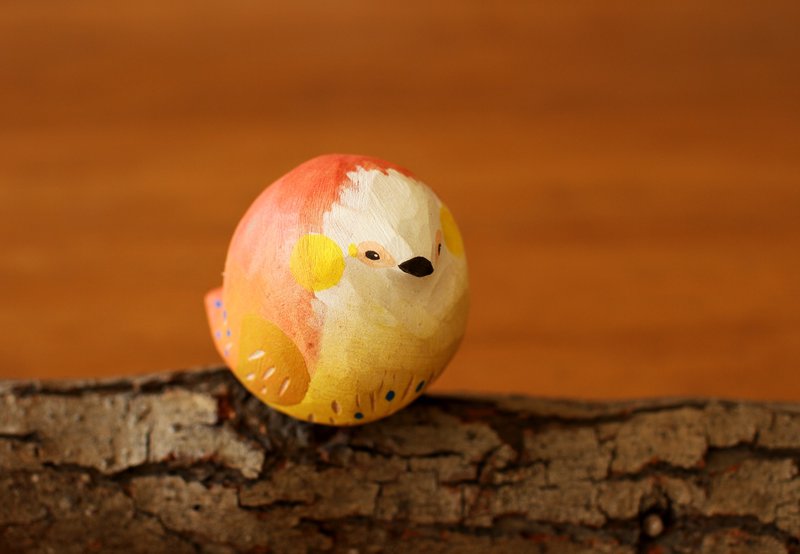 疗愈系木作小物-小红木鸟 - 木工/竹艺/纸艺 - 木头 红色