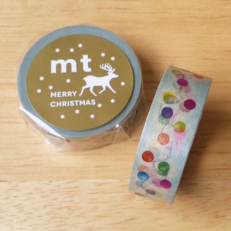 mt 和纸胶带 Christmas【圣诞灯饰(MTCMAS56)】生产完了品 - 纸胶带 - 纸 多色