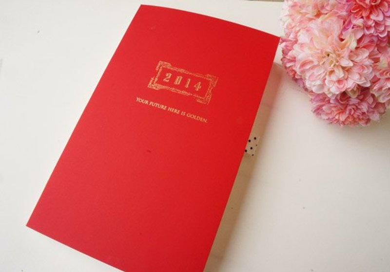 针线球 2014动物马戏团手帐本 - 笔记本/手帐 - 纸 红色