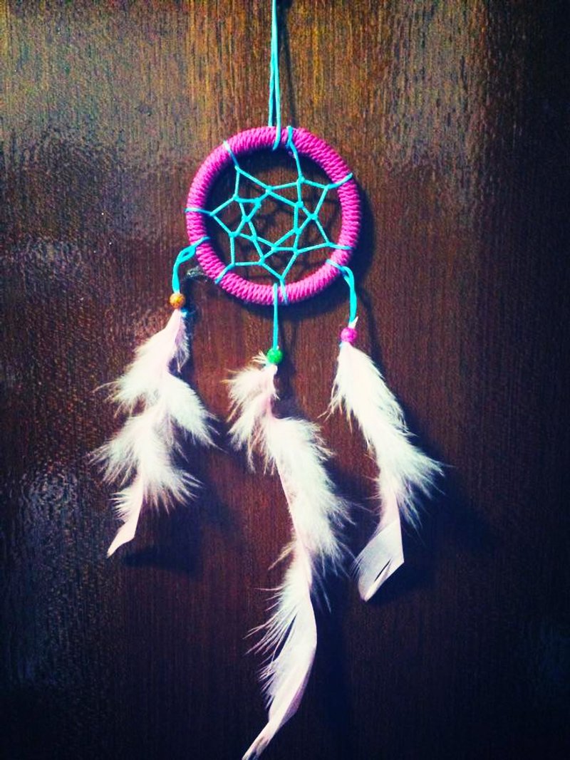 捕捉梦想✝勇网直前桃花朵朵开粉嫩桃红捕梦网 - 其他 - 塑料 多色