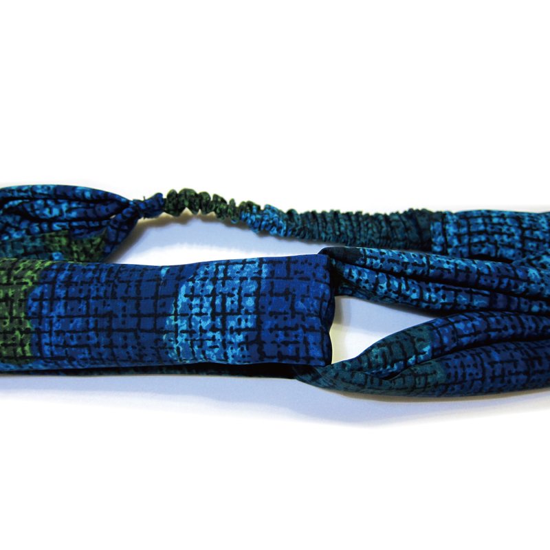 感●染 ₪ 交叉松紧带款 - 发饰 - 其他材质 蓝色