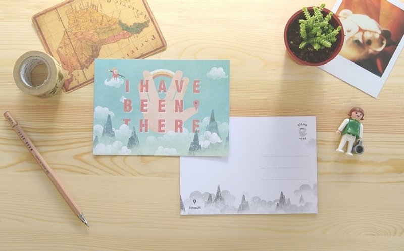 迪梦奇 I Have Been There 打卡票根明信片 - 五指山 - 卡片/明信片 - 纸 多色