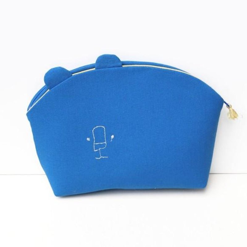 Animal pouch 003 [Made to order] - 化妆包/杂物包 - 其他材质 