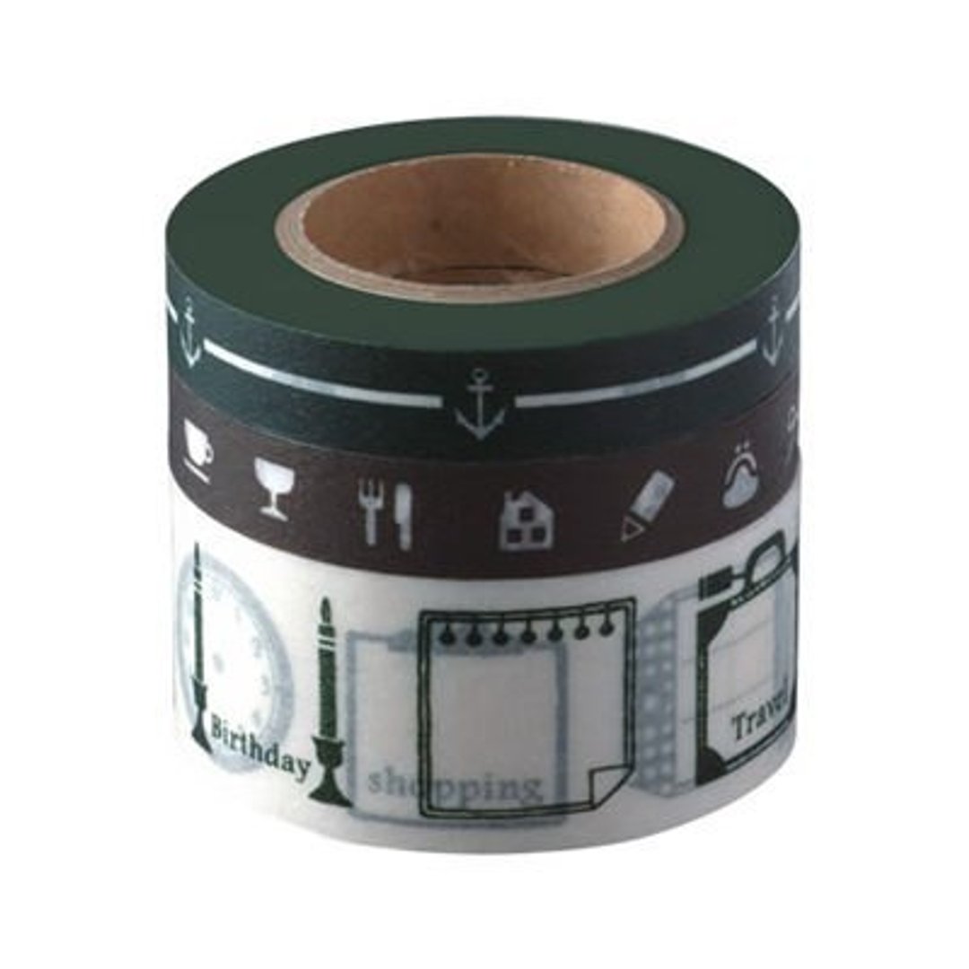Marks Masking Tape MT和纸胶带 手帐款-Basic (DA-MKT9-GN)  - 纸胶带 - 其他材质 绿色