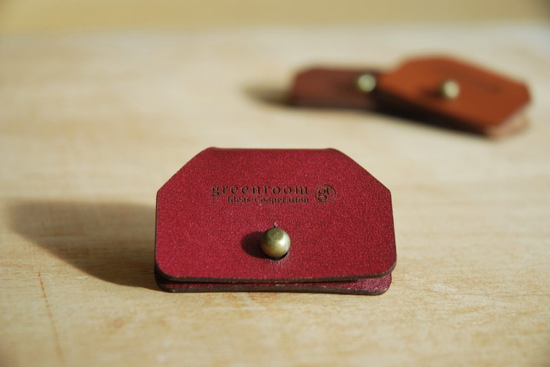 GR 红色卷线器 - 卷线器/电线收纳 - 真皮 红色