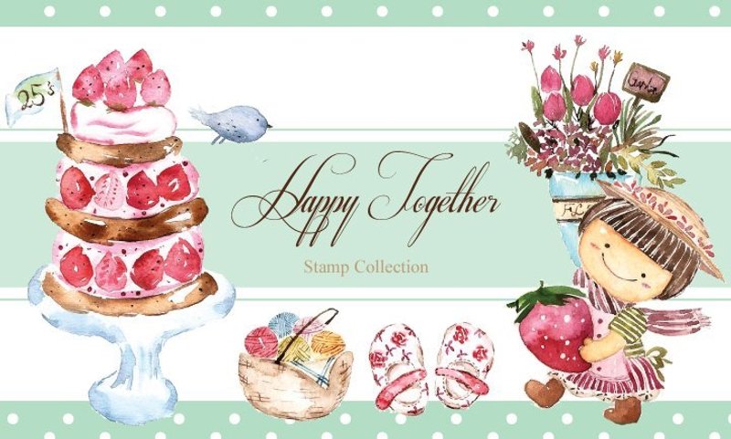 arise lin铁盒小贴纸【我要我们在一起】（含运） - 贴纸 - 纸 绿色