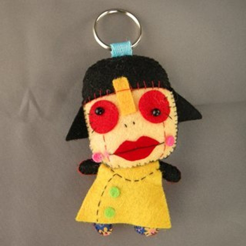 《Hello Super》僵尸女（一见发财）创意解闷玩偶吊饰 - 吊饰 - 其他材质 