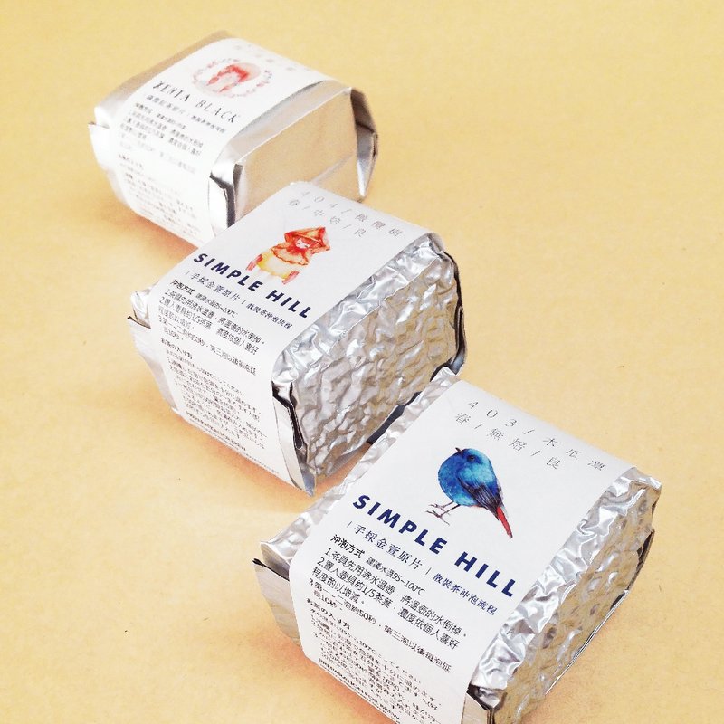 SIMPLE HiLL 407 + 408 + X01 散茶同捆版 - 茶 - 植物．花 