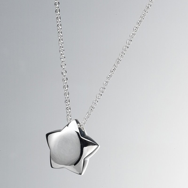 美梦成真【折纸星愿】       Make a wish - 项链 - 银 银色