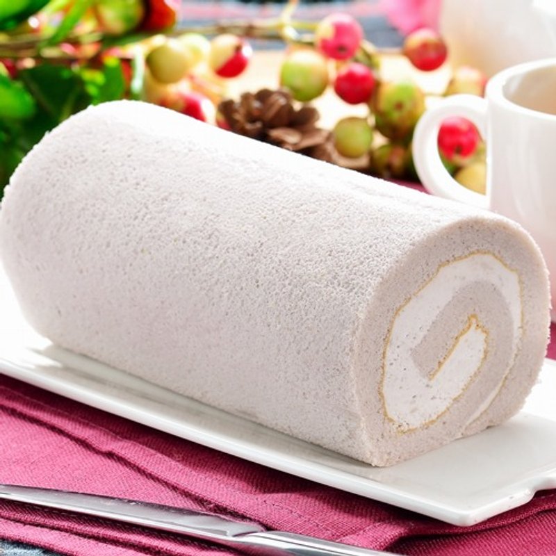 ★Aposo艾波索．浪漫芋香卷12cm★手工熬煮新鲜芋泥馅 香浓绵密口感，香甜可口、入口即化！ - 咸派/甜派 - 新鲜食材 紫色