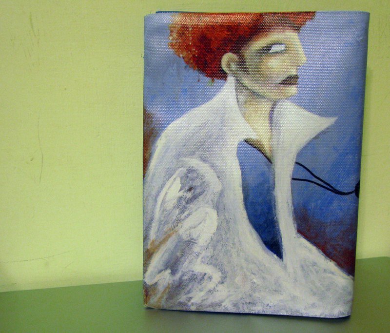 不插电的男人2 - A5书衣 - 笔记本/手帐 - 防水材质 蓝色