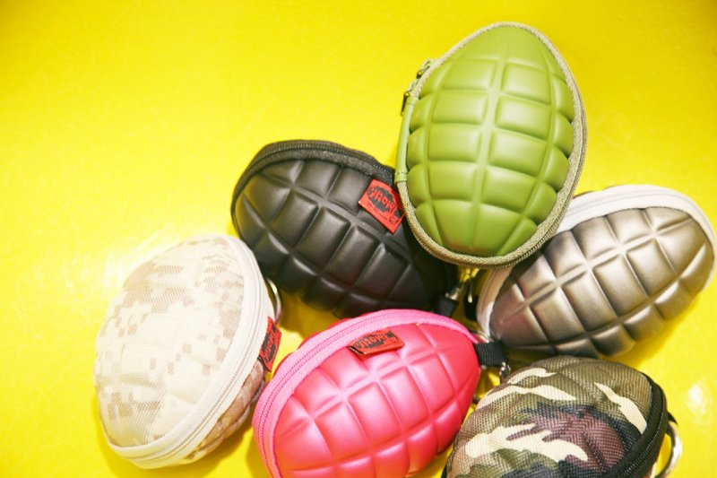 摩登波丽 手榴弹造型零钱包 - 钥匙链/钥匙包 - 塑料 