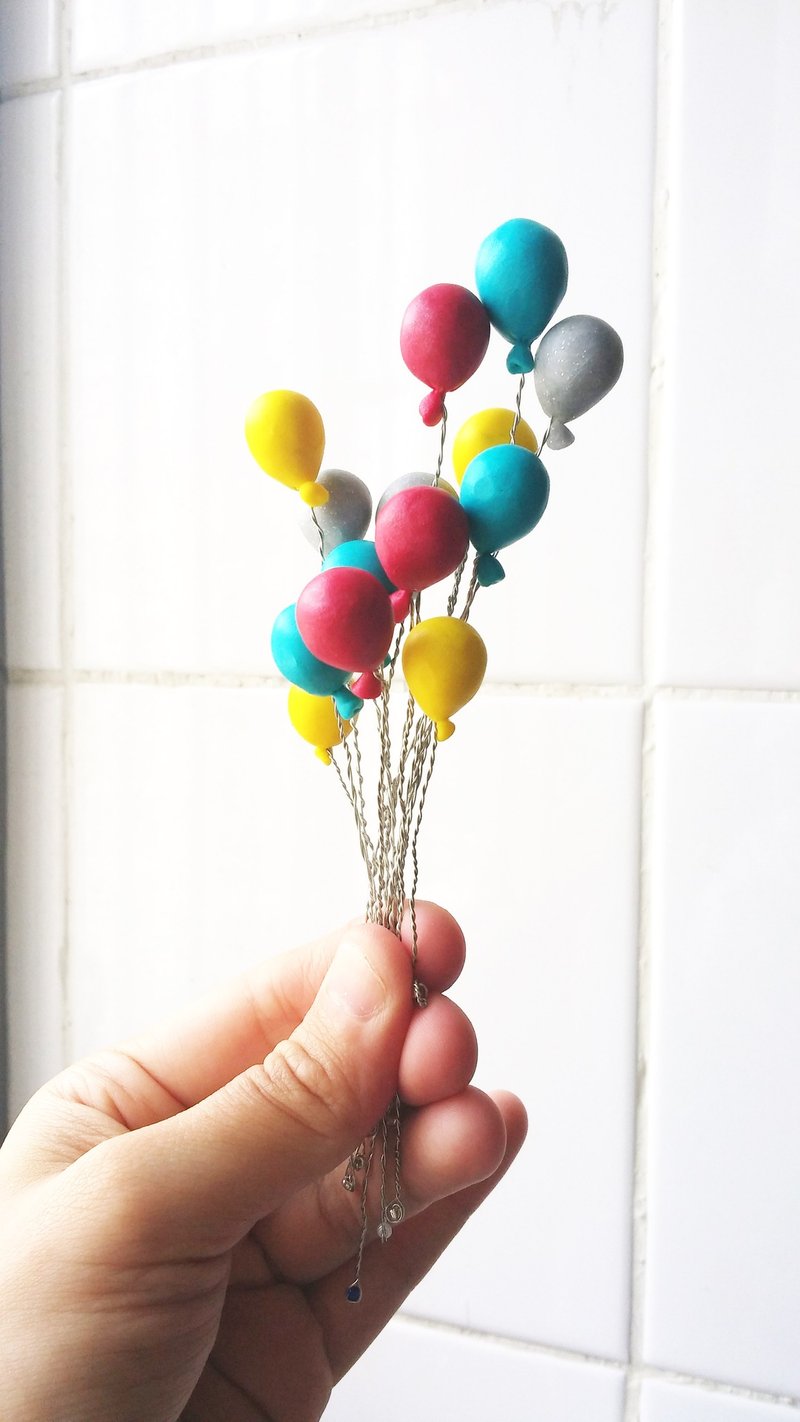 [LineWorkLab]气球飘飘戒指 4色 Balloon Rings 4 colors - 戒指 - 其他材质 多色