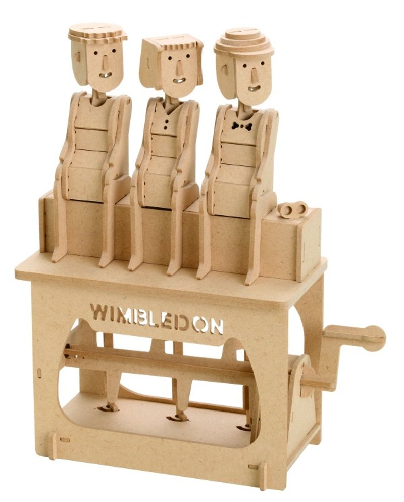 异想模界之温布顿 - 木工/竹艺/纸艺 - 木头 卡其色