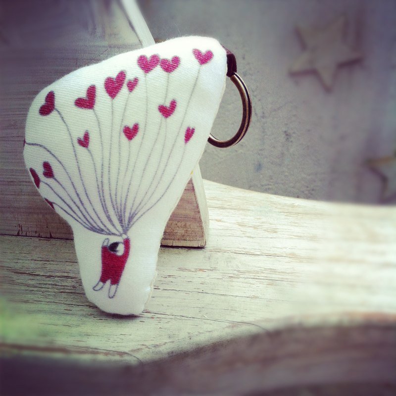 Love You So Much☉钥匙圈 - 吊饰 - 其他材质 