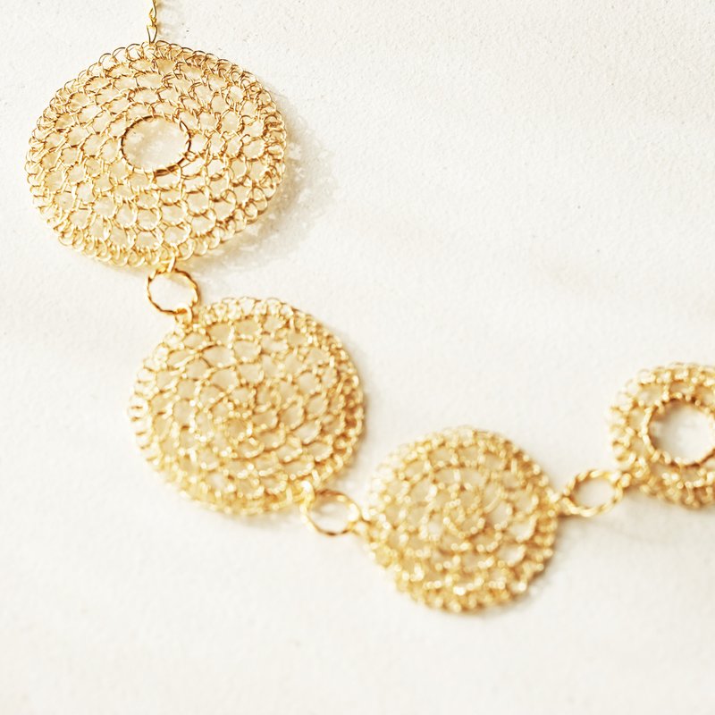 Kodama (F) Necklace - 项链 - 其他金属 橘色