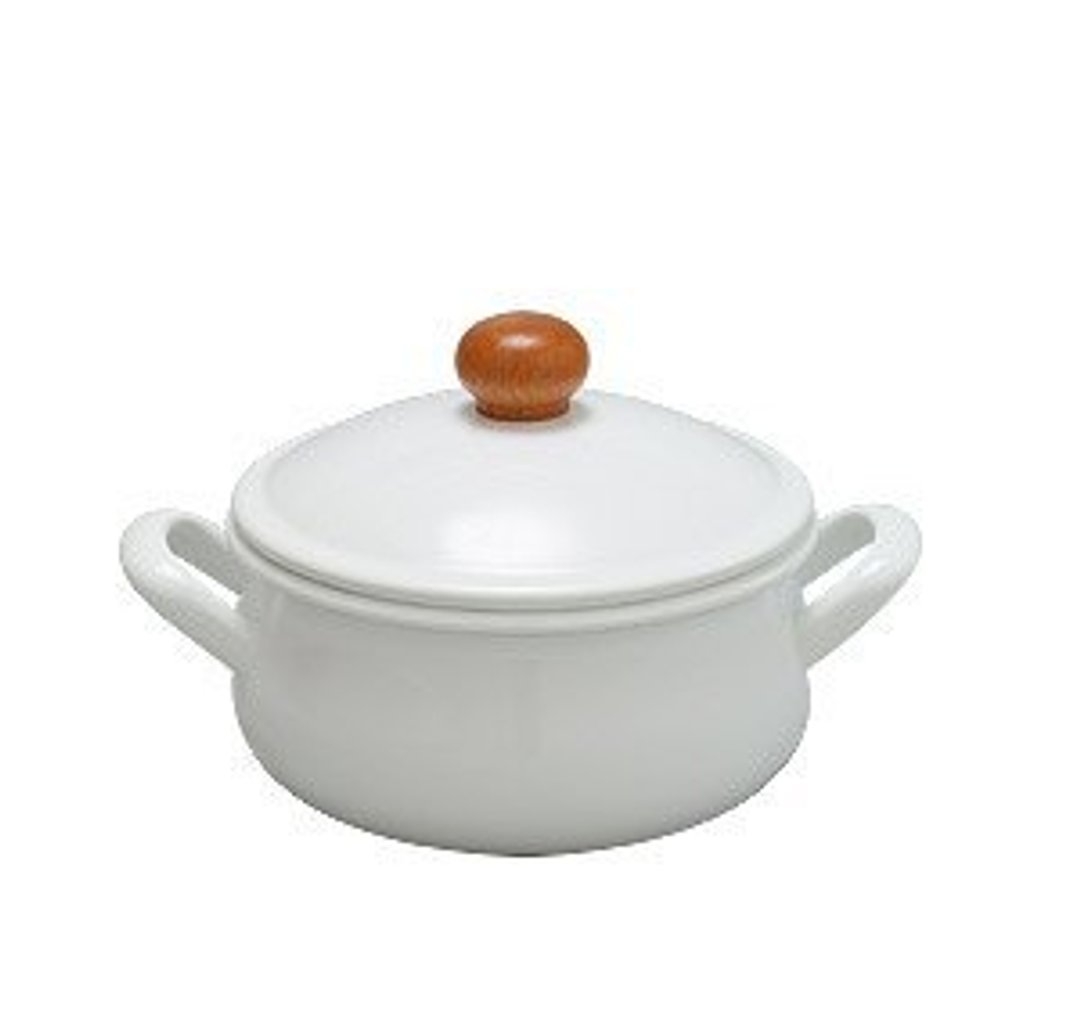 (特殊客订请勿购买）日本 野田珐琅 POCHKA 20cm 珐琅炖锅 - 厨房用具 - 其他金属 