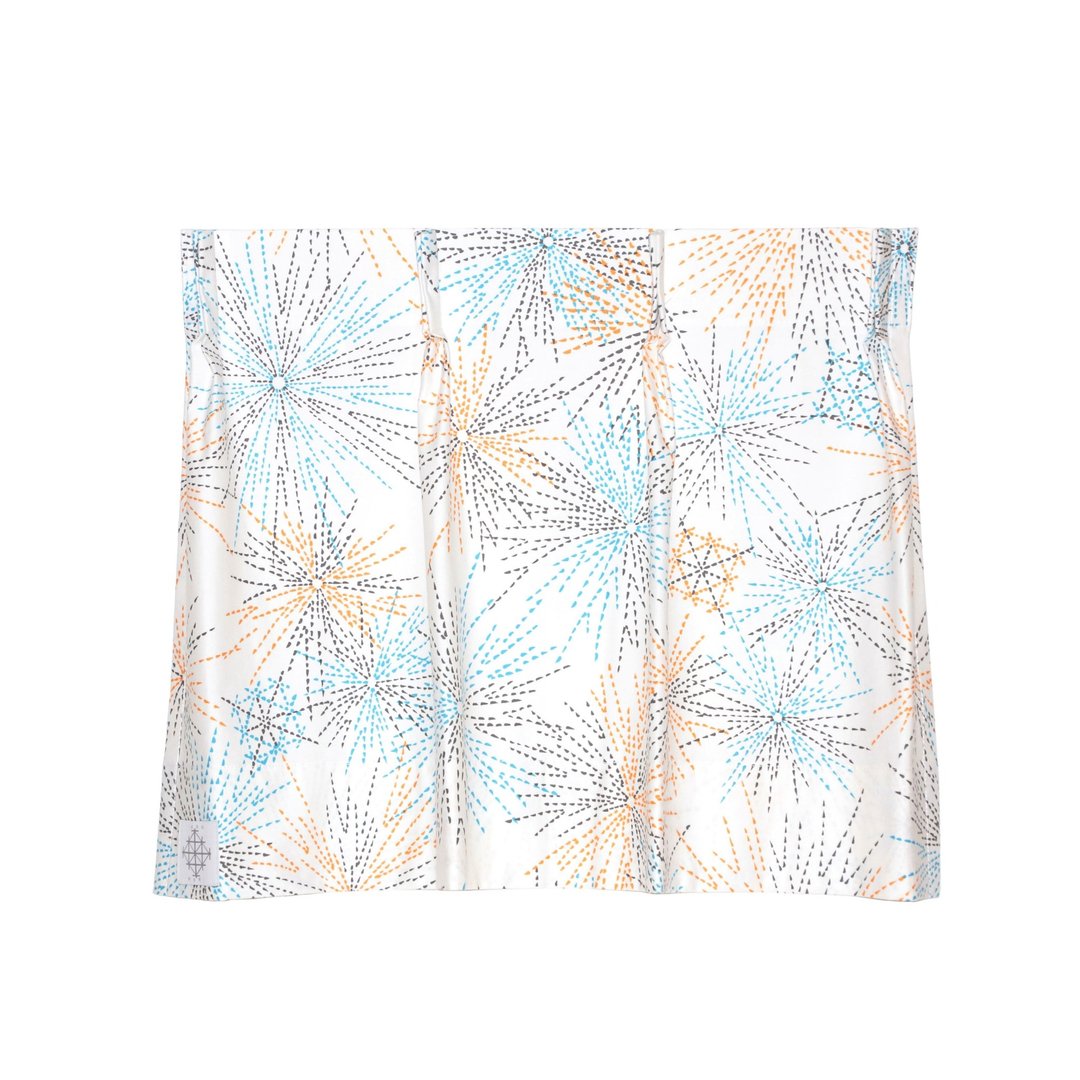 W 286cm-380cm / L 121cm-210cm (with lining) Custom made curtains " Hanabi " - 其他 - 棉 橘色