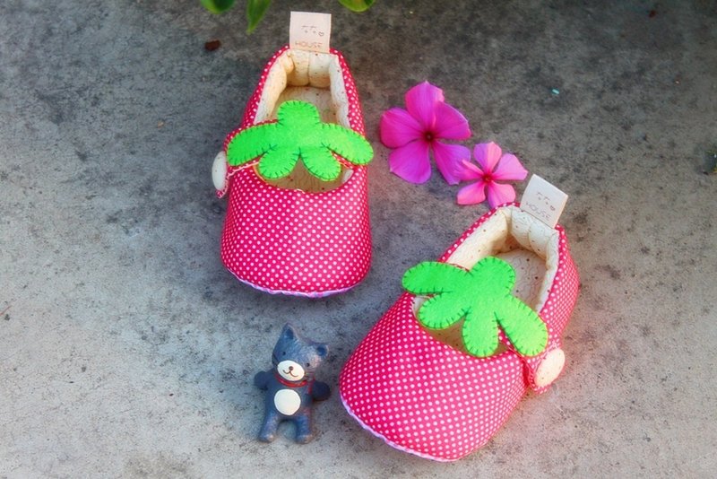 我是小草莓  学步鞋 - 童装鞋 - 其他材质 粉红色