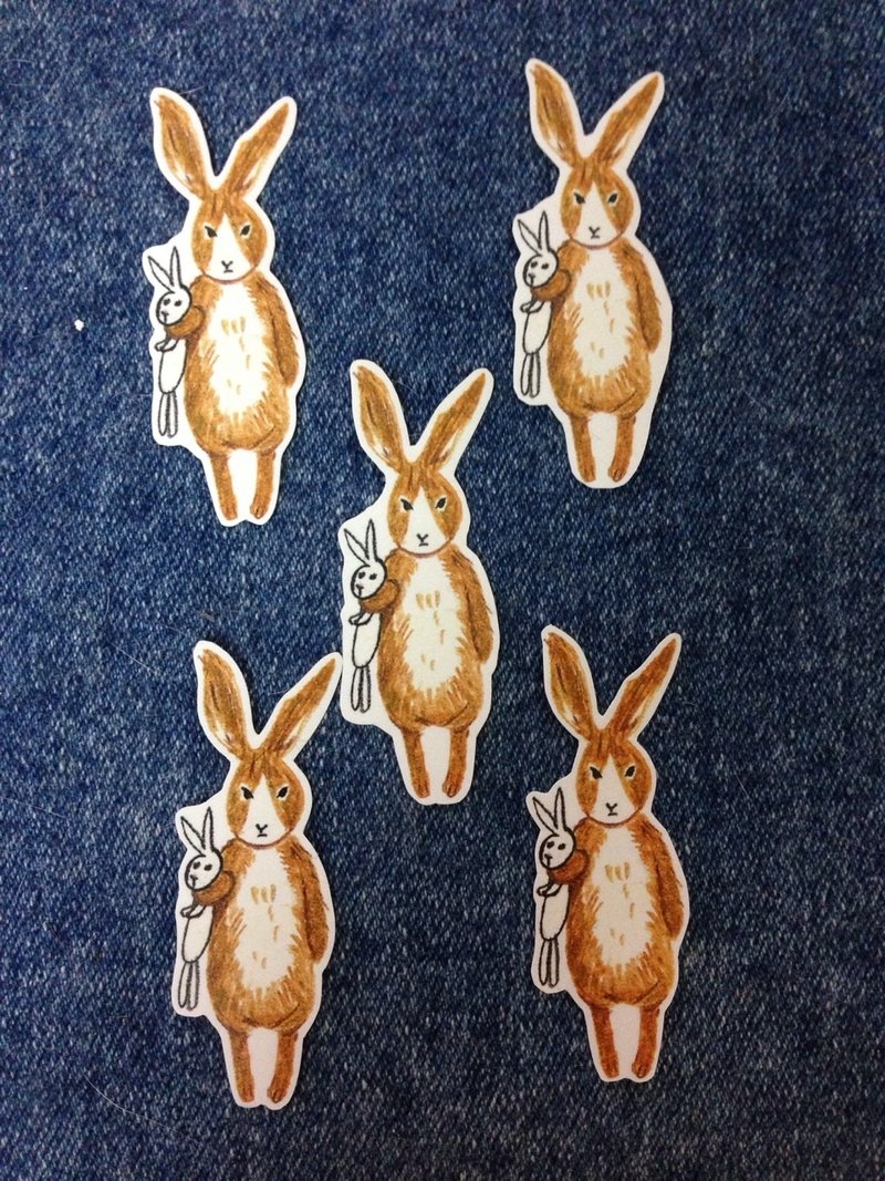 :: 李湘湘 :: 道奇兔兔贴纸＿５入组 - 贴纸 - 纸 