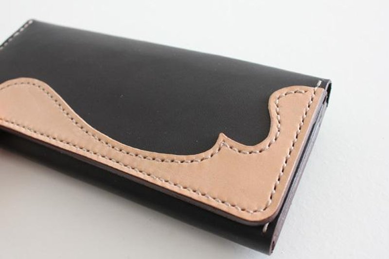 皮革长夹 / 简约黑 - 皮夹/钱包 - 其他材质 黑色