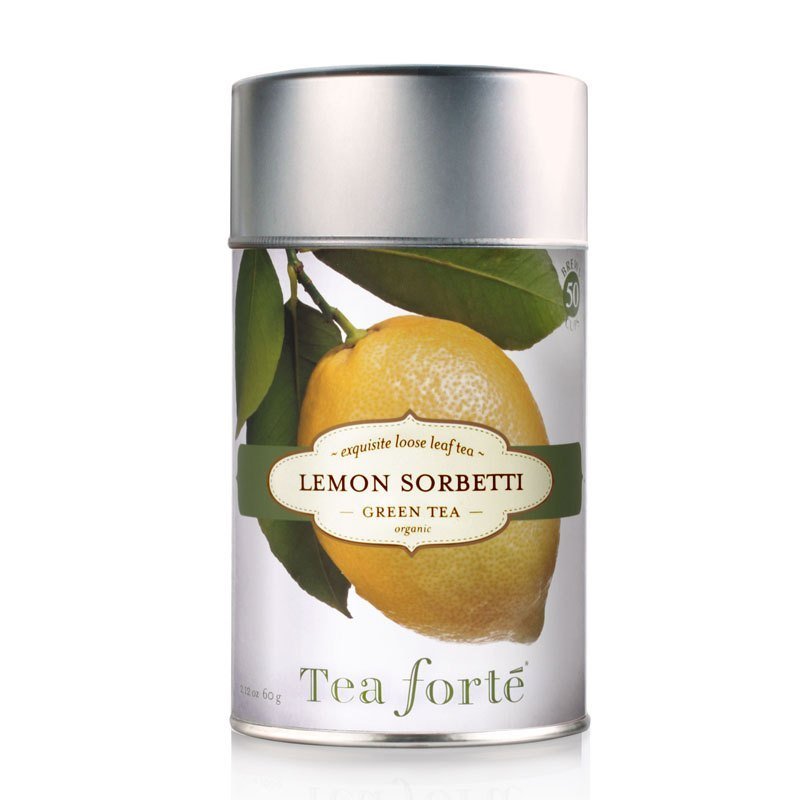Tea Forte 罐装茶系列 - 柠檬雪宝 Lemon Sorbetti - 茶 - 其他材质 黄色