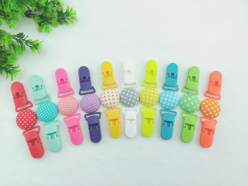 彩虹点点控-10色可选。手帕夹 - 围嘴/口水巾 - 棉．麻 多色