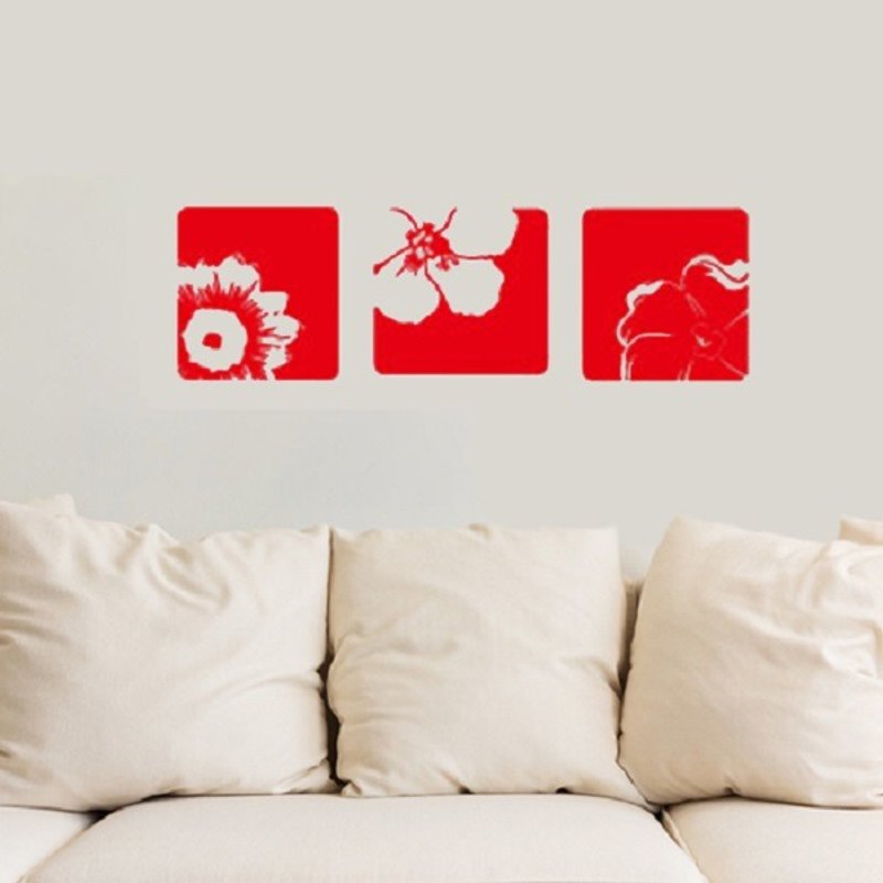 《Smart Design》创意无痕壁贴◆玫瑰物语8色可选 - 墙贴/壁贴 - 塑料 金色