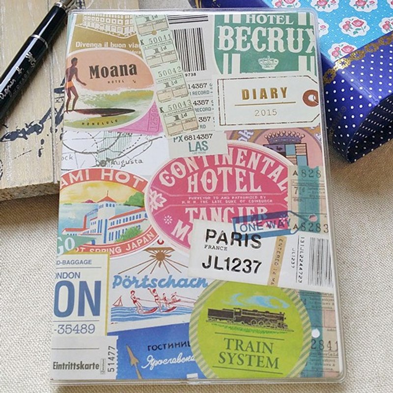 amifa 2015 迷你手帐+笔记本【27730 票券拼贴】 - 笔记本/手帐 - 纸 多色